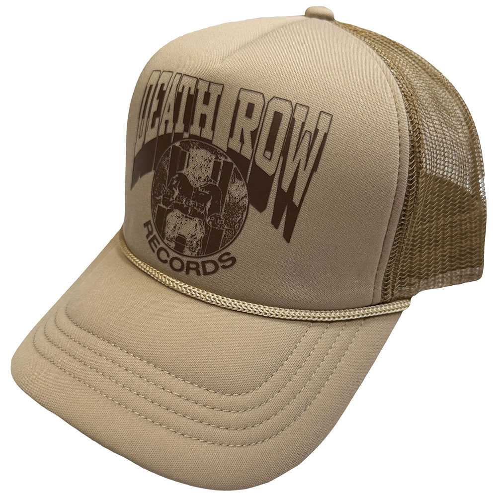 Death Row Records - Execution Circle Mono Trucker cap - Cream
